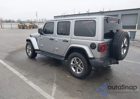 2018 Jeep Wrangler Unlimited Sahara 4X4 from USA, damaged, VIN 1C4HJXEG0JW121219